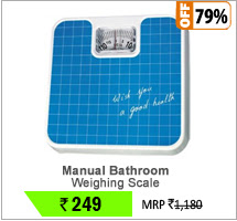 Manual Bathroom Weighing Scale