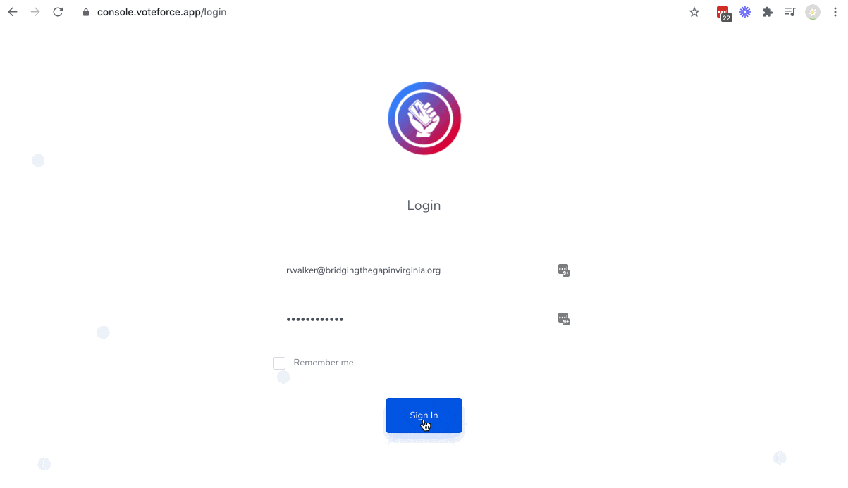 Campaigns can create customized messages that include both text and images using VoteForce.