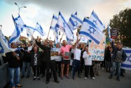 A support rally for the Israeli soldier who is under arrest for shooting and killing a Palestinian terrorist in Hevron