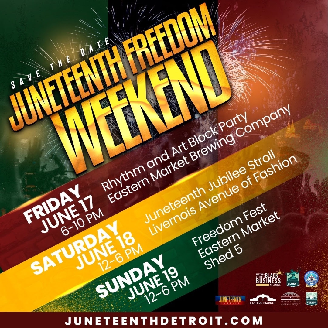 Juneteenth events graphic