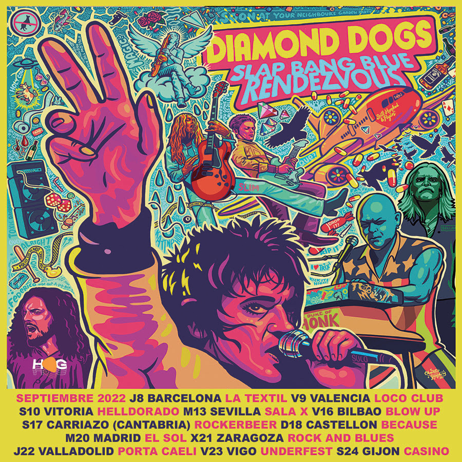 Diamond DogS poster RRSS