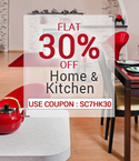  Extra 30 % off on home and kitchen    