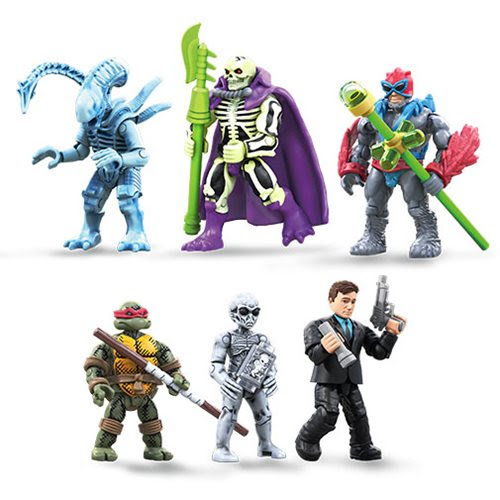 Image of Mega Construx Heroes Mini-Figure Series 5 - Complete Set of 5 - JULY 2019