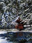 Winter Cabin - Posted on Thursday, January 8, 2015 by Nan Johnson