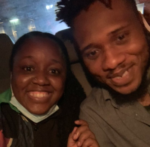 Hilarious reactions as End SARS protest frontliners, Eromz and Moe go out for dinner after he was released from prison