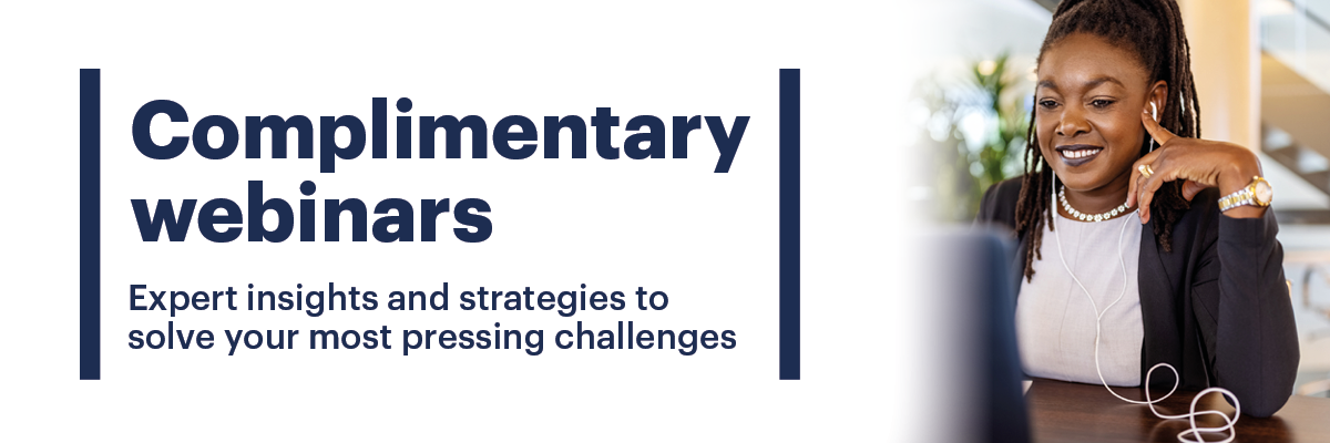Gartner’s most popular complimentary webinars this month Stephen's