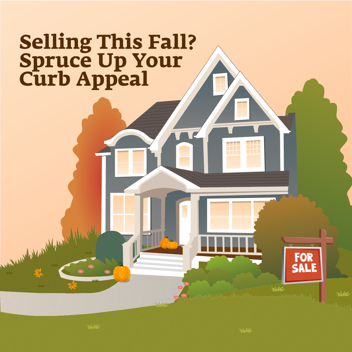 Header: Selling This Fall? Spruce Up Your Curb Appeal