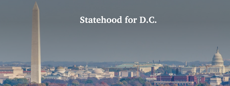 D.C. Statehood would give 712,000 tax-paying Americans full equality and autonomy in their government.