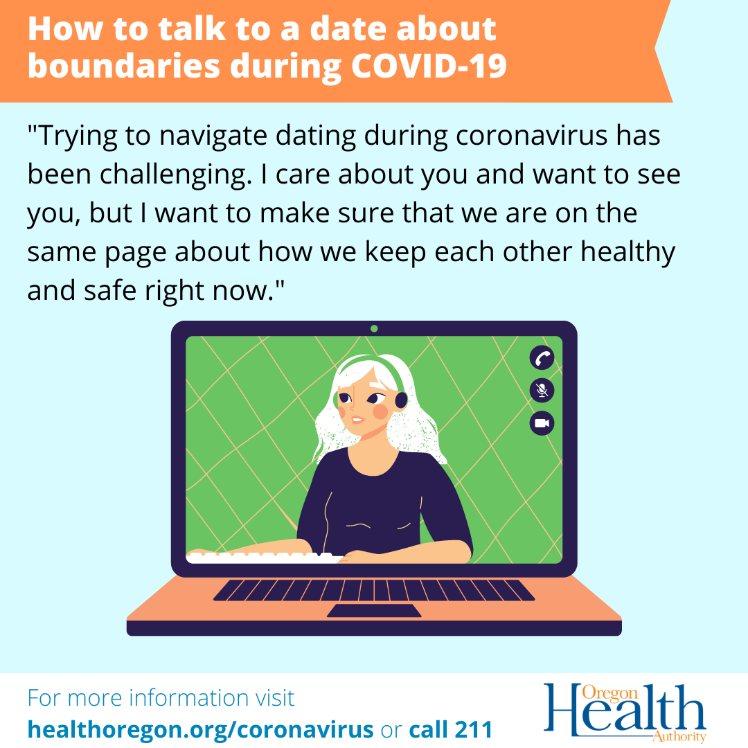 How to talk to a date about boundaries during COVID-19