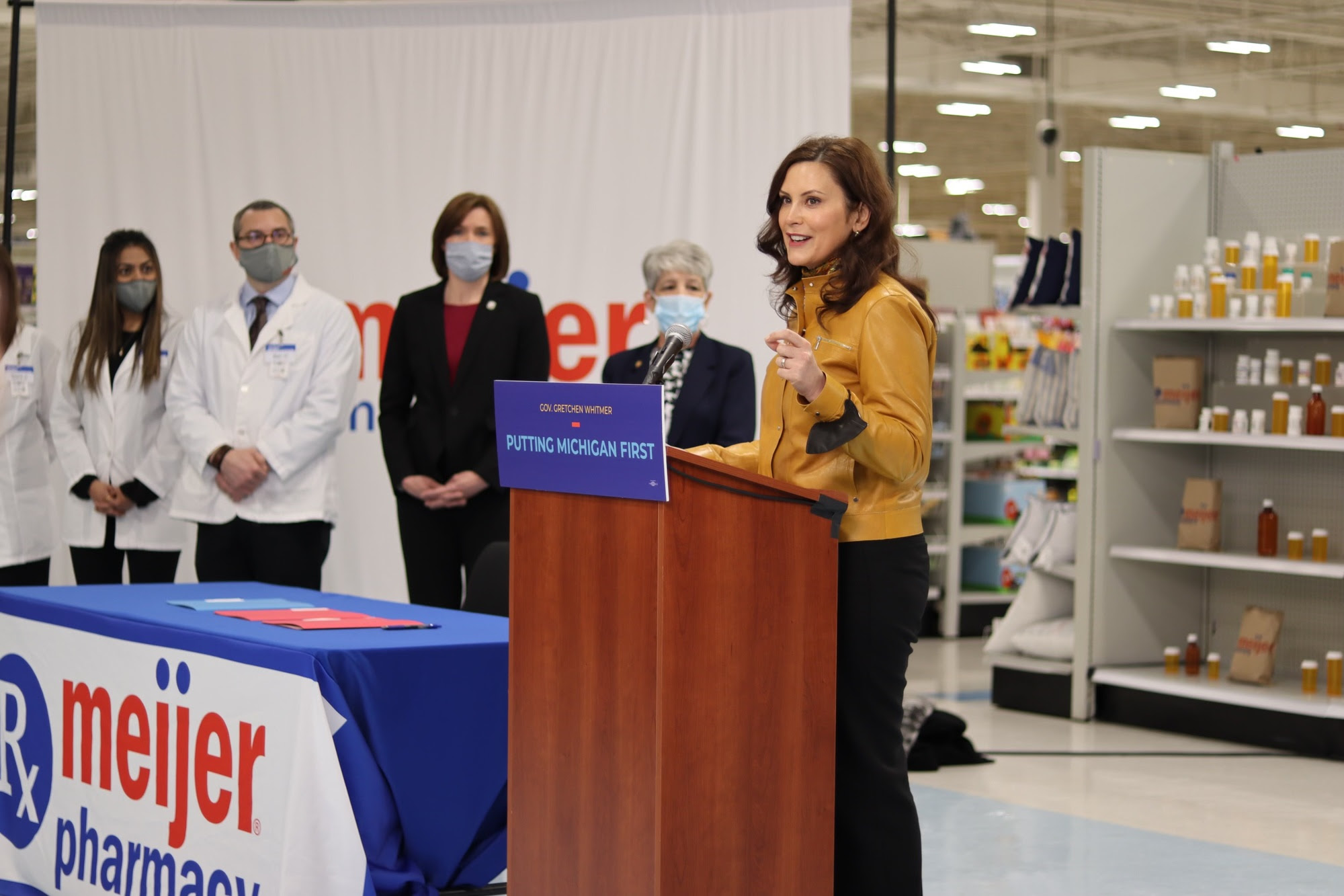 Gov. Whitmer Bill Signing 