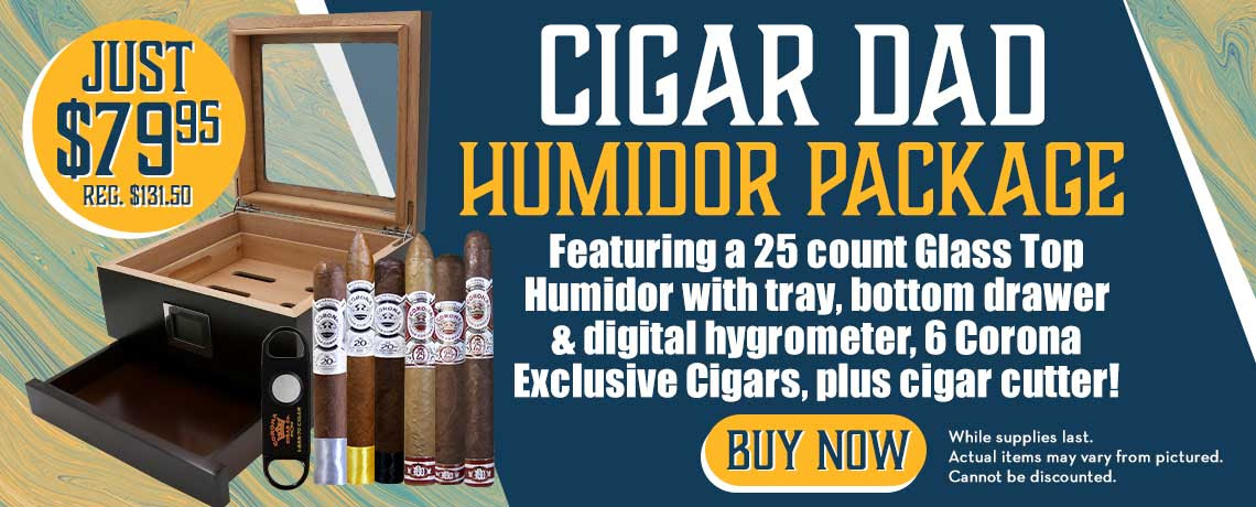 Cigar Dad Humidor Package