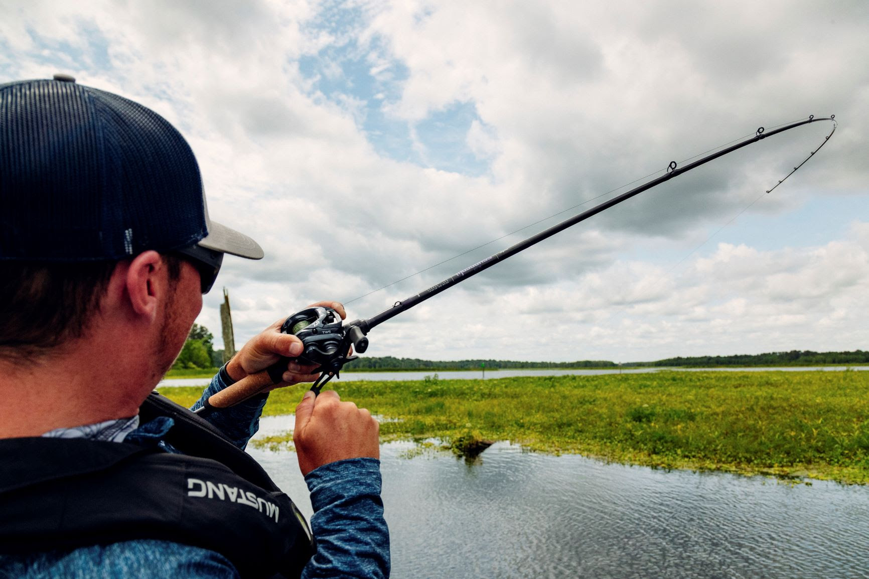 Casting Rod St Croix Mojo Bass Glass Trigon Power Crank Glass 7'4