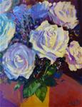 Light on Roses - Posted on Monday, February 9, 2015 by Azhir Fine Art