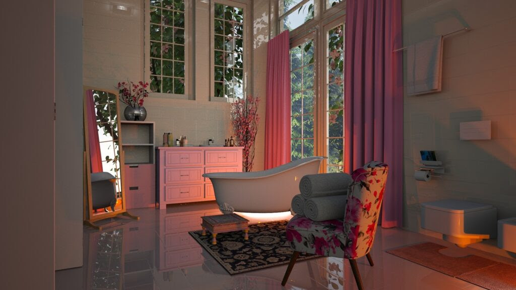 EL COLOR ROSA PARA TENER UNA CASA FELIZ