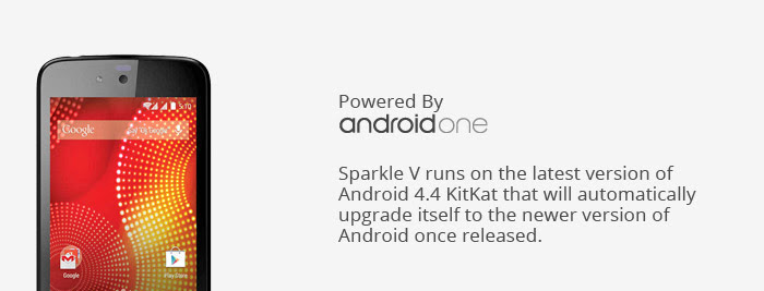 Powered by android one