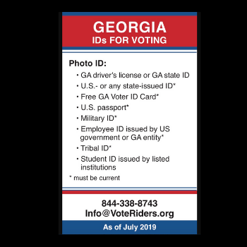 VoteRiders provides voter ID education and assistance to all eligible voters. They equip voters with what they need to vote with confidence, knowing they cannot be turned away.
