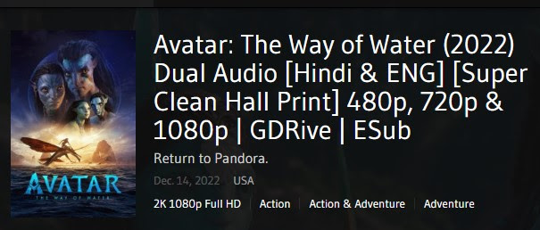 Avatar 2 full movie online: Bạn muốn xem Avatar 2 từ đầu đến cuối mà không bỏ lỡ bất kỳ chi tiết nào? Hãy đăng nhập vào các trang web xem phim trực tuyến có chất lượng cao để có thể thưởng thức toàn bộ bộ phim Avatar