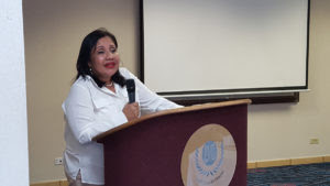 La socióloga e investigadora en temas de seguridad, Mirna Flores