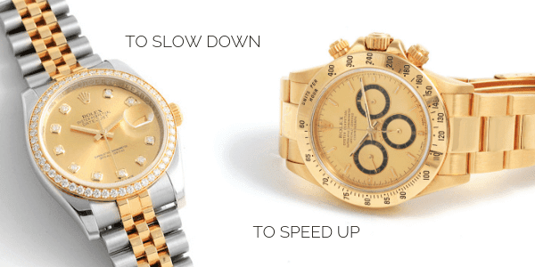 New rolex running online fast