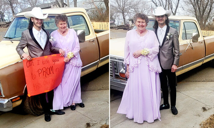 ‘A Memory That Will Last a Lifetime’: High School Senior Takes Great Grandmother for His Prom