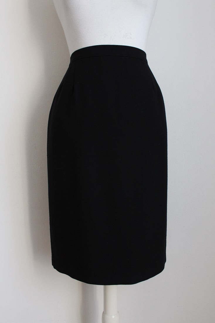 MANI BY GIORGIO ARMANI BLACK SKIRT - SIZE 10