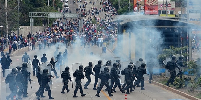 Honduras:Crece la cifra de personas asesinadas en las manifestaciones