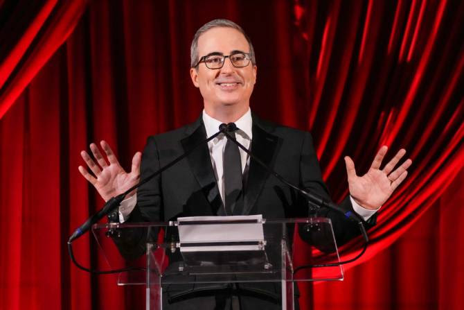 Redditors are posting photos of John Oliver