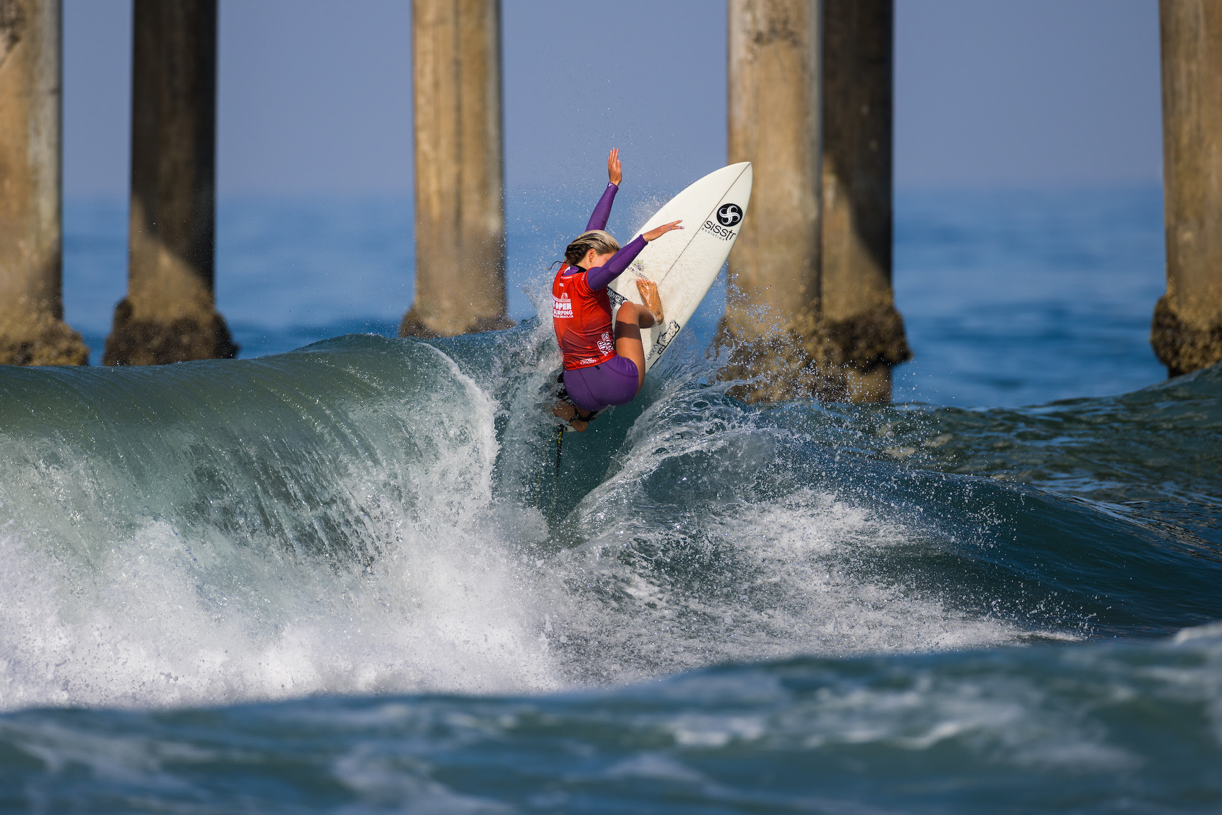 Local surfers charge into finals day at US Open of Surfing