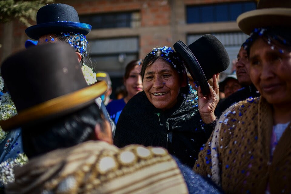 Festajo en El Alto.