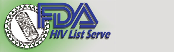 HIV Email List Serve Logo