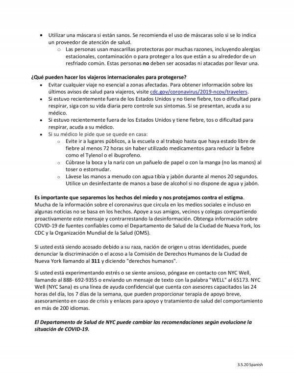 Actualizaciones De Covid 19 Ny State Senate