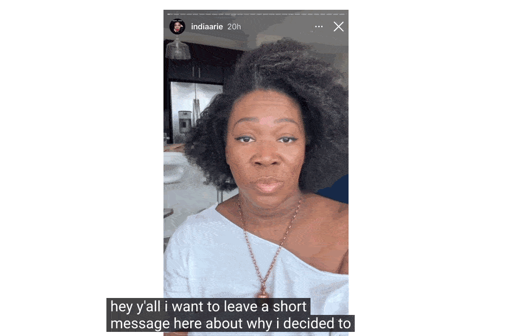 India Arie removes her music from Spotify