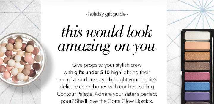 Holiday Gift Guide this Would Look Amazing On You