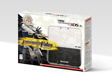 The Fire Emblem Fates Edition New Nintendo 3DS XL system (game sold separately) launches on Feb. 19 ...