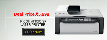 RICOH Aficio SP 100 SF All-in-One B&W Laser Printer FAX scanner + Warranty