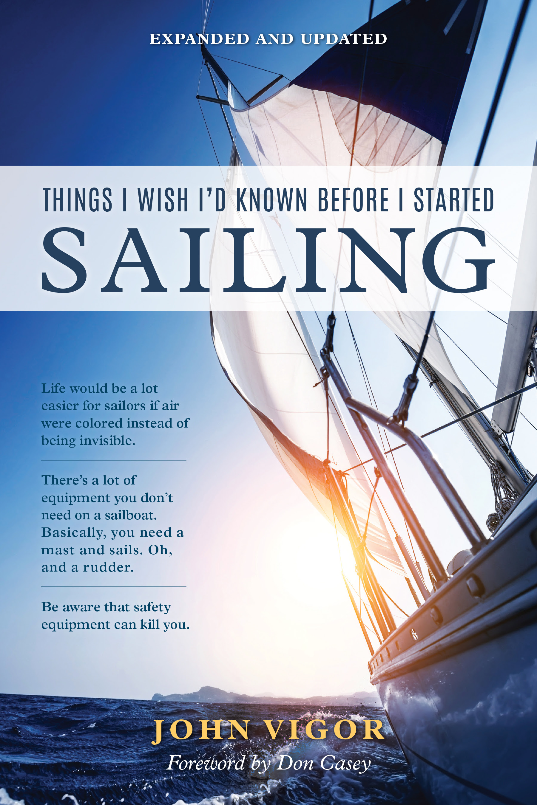 Cover of book Things I Wish I'd Known Before I Started Sailing by John Vigor