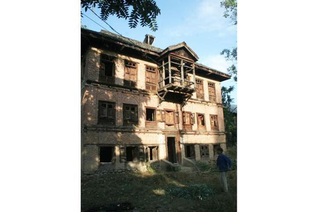 A Kashmiri Pandit house. Photo: Waseem Andrabi/Hindustan Times