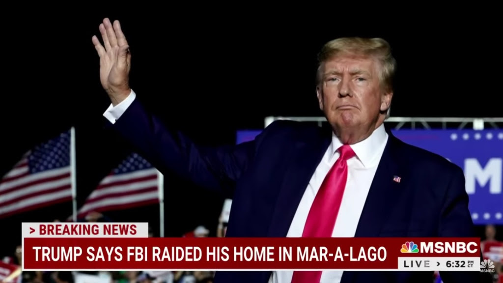 Former President Donald Trump Has Florida Home Raided by FBI