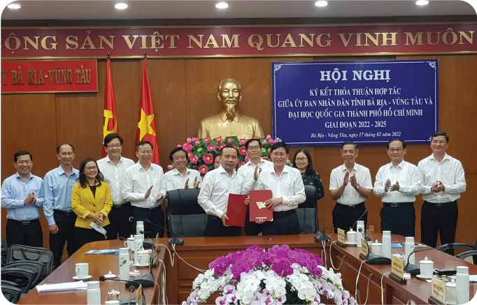 ĐHQG-HCM hợp tác hỗ trợ phát triển tỉnh Bà Rịa - Vũng Tàu