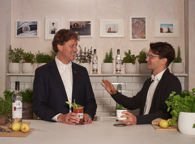 Bob Nolet, the 11th generation of the Nolet family, talks to Johann Bödecker, co-founder and CEO of Pentatonic, who helped co-create the Ketel One Vodka sustainable bar.