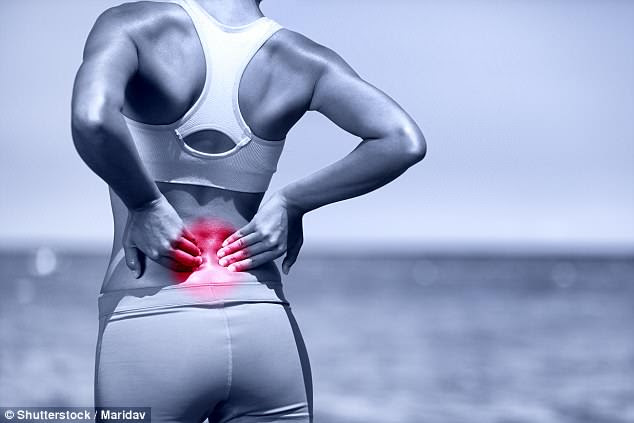 An oestopath has outlined the six most common causes of back pain (stock)