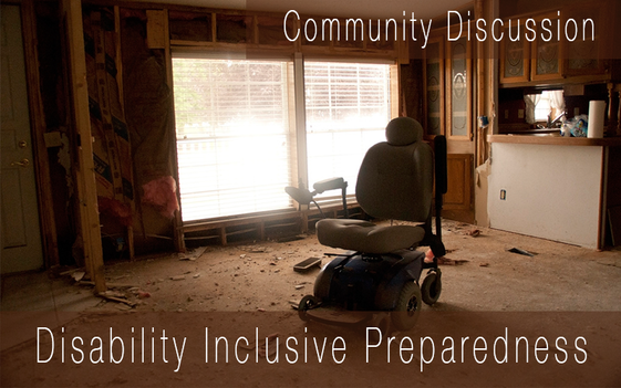 Community Discussion: Disability Inclusive Preparedness
