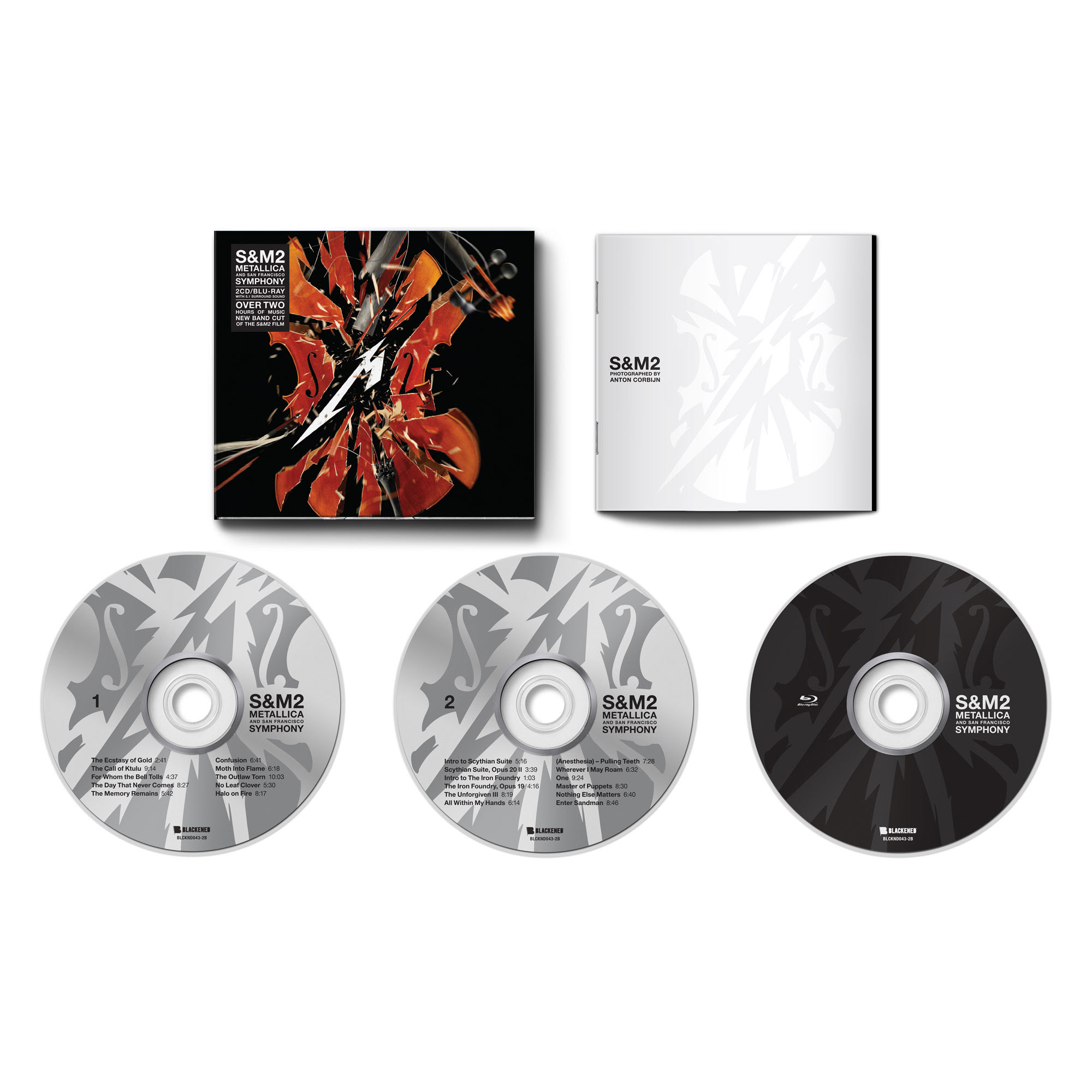 S&M2 CD & Blu-Ray Bundle