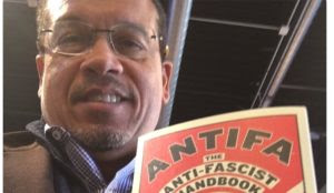 Muslim Brotherhood Congressman Keith Ellison endorses violent Leftist Antifa group