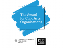 The Award for Civic Arts Organisations logo