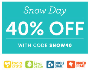 Kiwi Crate Snow Day Promo - 40...