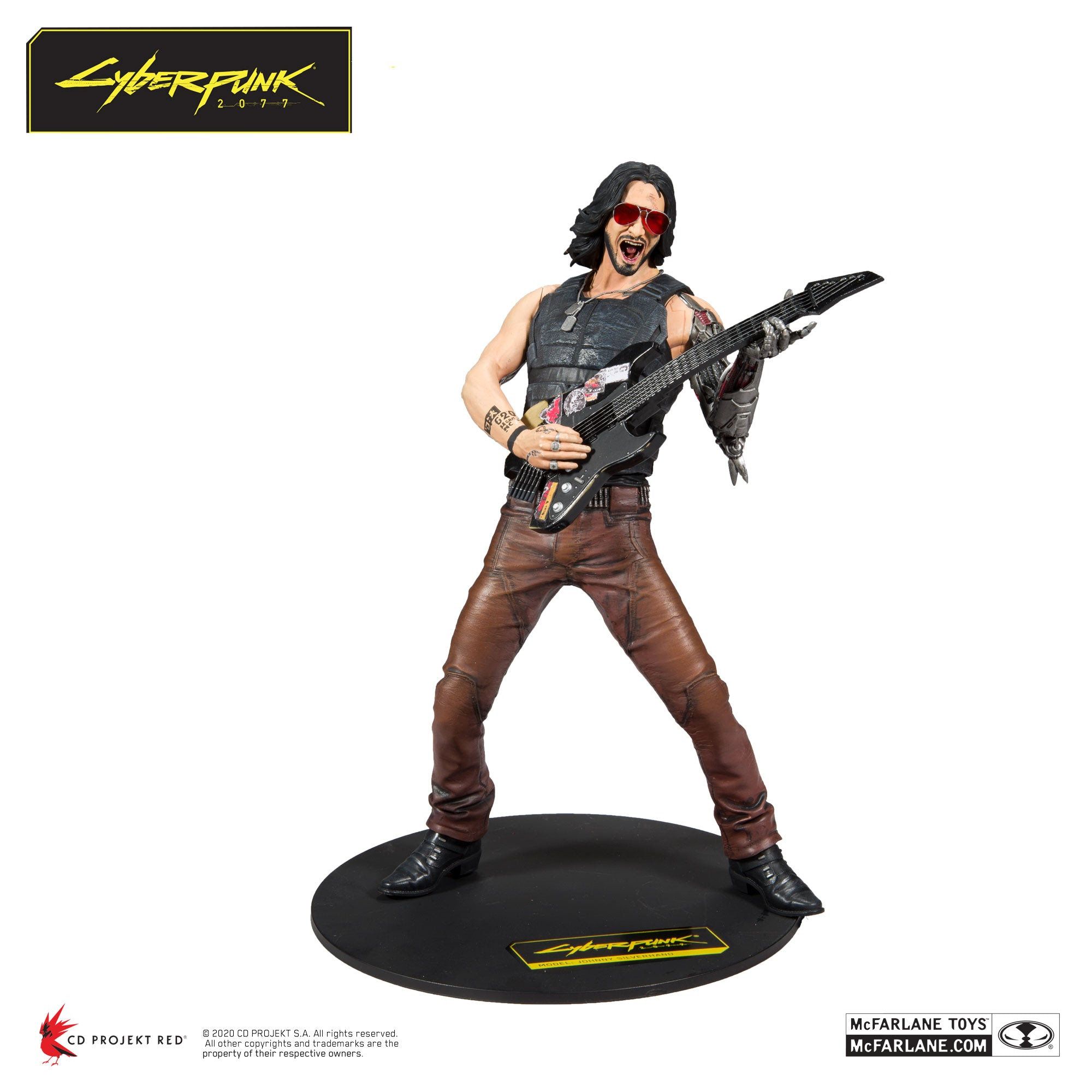 Image of Cyberpunk 2077 Johnny Silverhand 12" Action Figure - Q2 2020