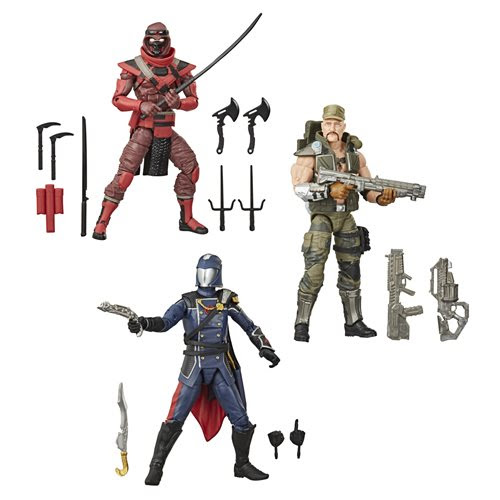 Image of G.I. Joe Classified Series 6-Inch Action Figures Wave 2 Case Set of 3 - OCTOBER 2020