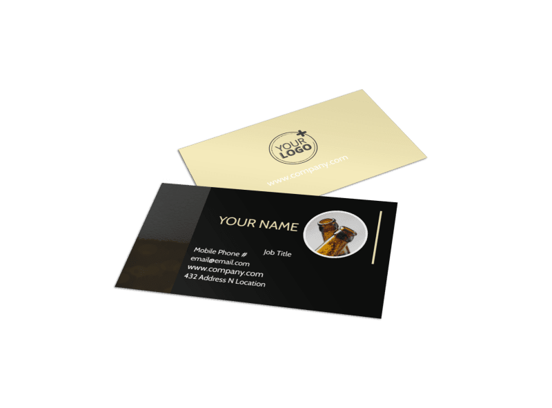 Hand Crafted Beer Business Card Template