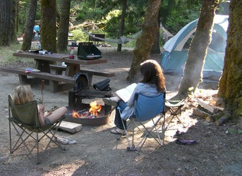 The Earth Native Wilderness School is hosting a camping class this weekend.